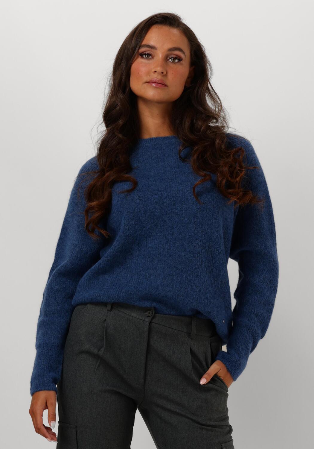 MOS MOSH Salma SS Knit Vest Crown Blue main image 1