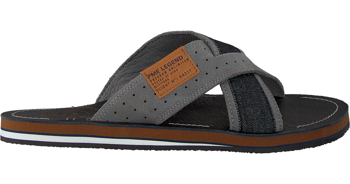 Blauwe PME LEGEND Slippers HAIG | Omoda