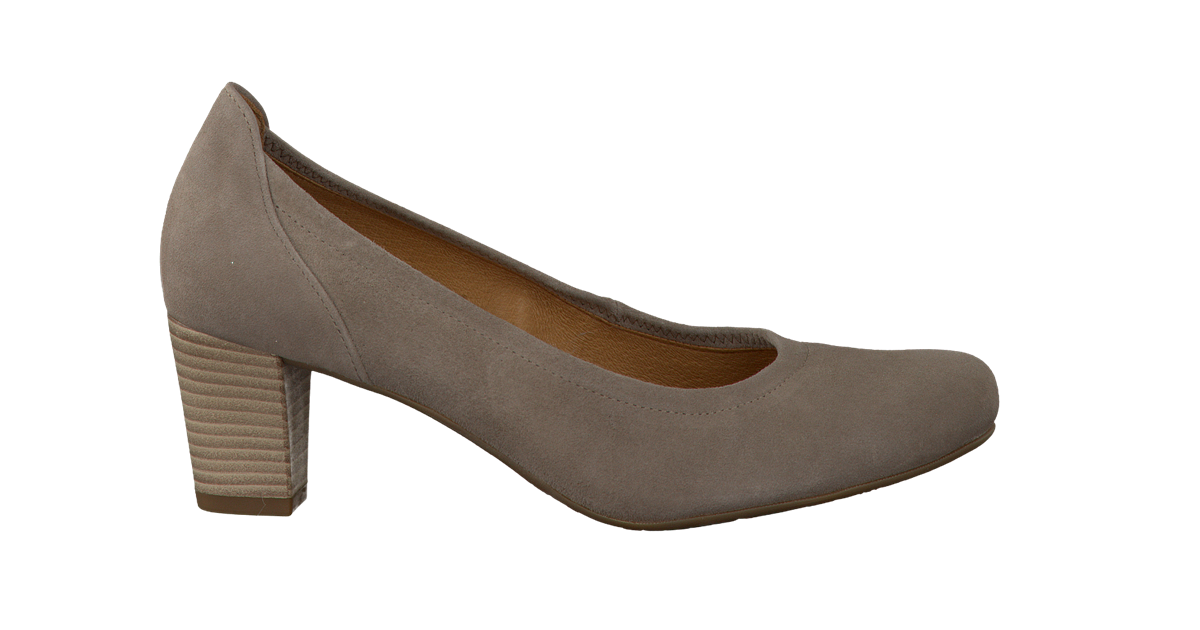 gabor taupe pumps