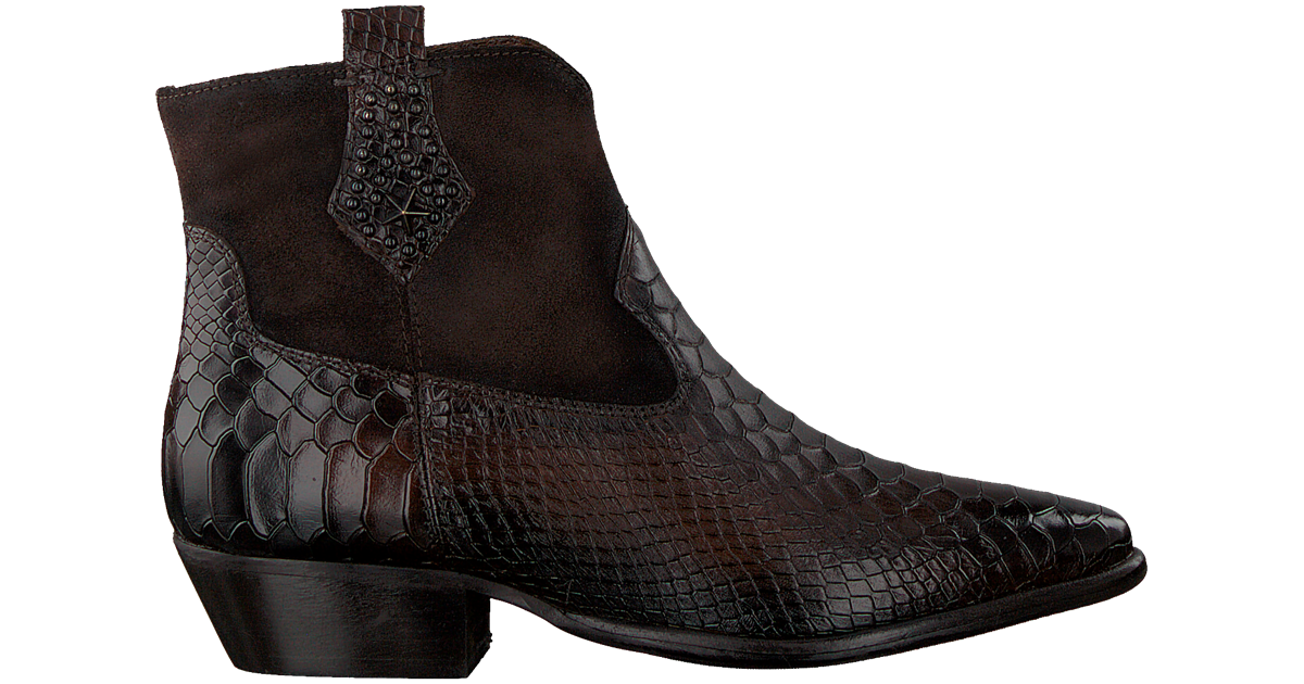 Bruine OMODA Enkellaarsjes 760202 | Omoda