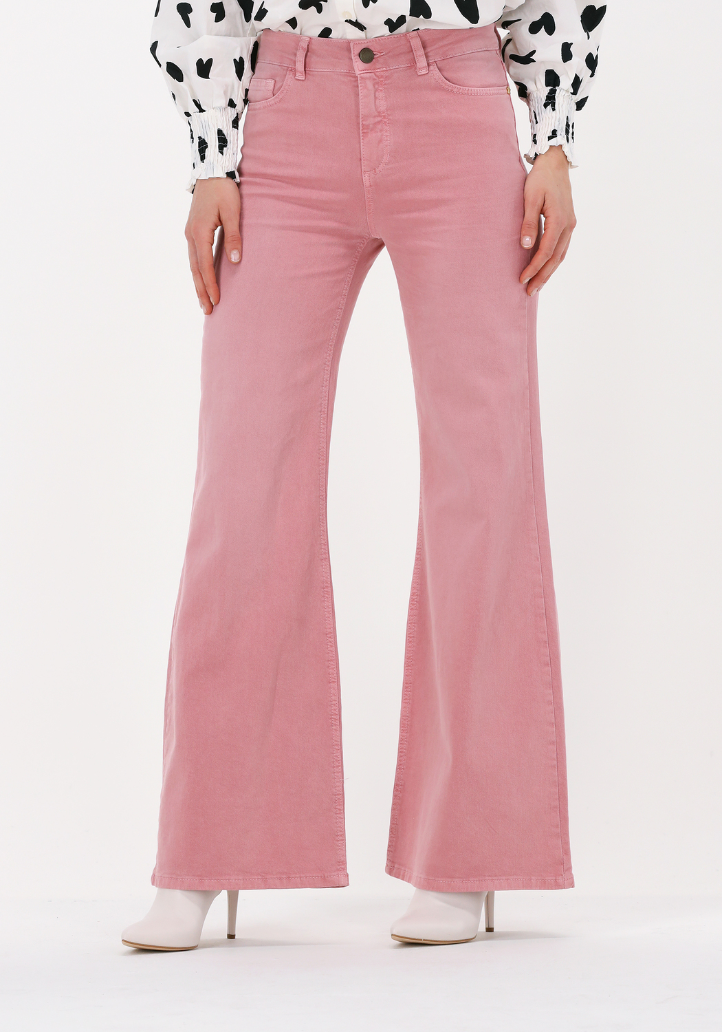 Roze FABIENNE CHAPOT Wide jeans EVA WIDE LEG TROUSERS | Omoda