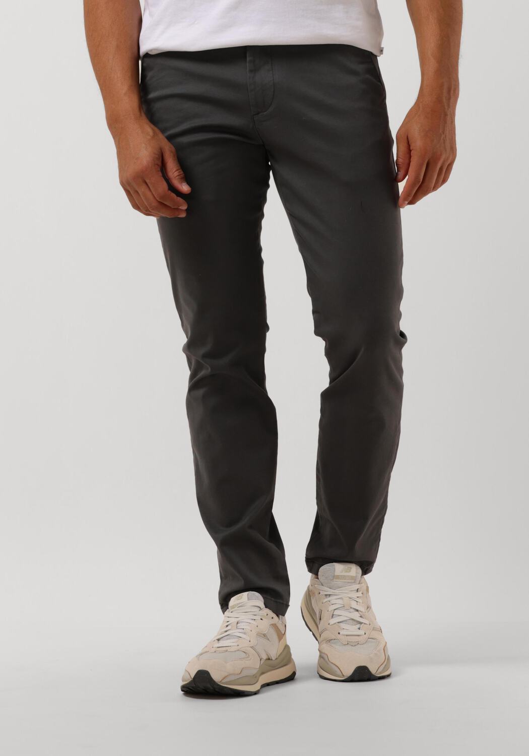 Pantaloni Chino Uomo Selected Homme Slim New Miles Flex - Mid Rise, Nero - 2