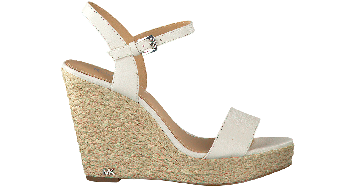 Witte MICHAEL KORS Sandalen JILL WEDGE | Omoda