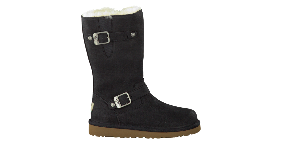 Zwarte UGG Vachtlaarzen KENSINGTON KIDS | Omoda Zwarte UGG Vachtlaarzen KENSINGTON KIDS | Omoda