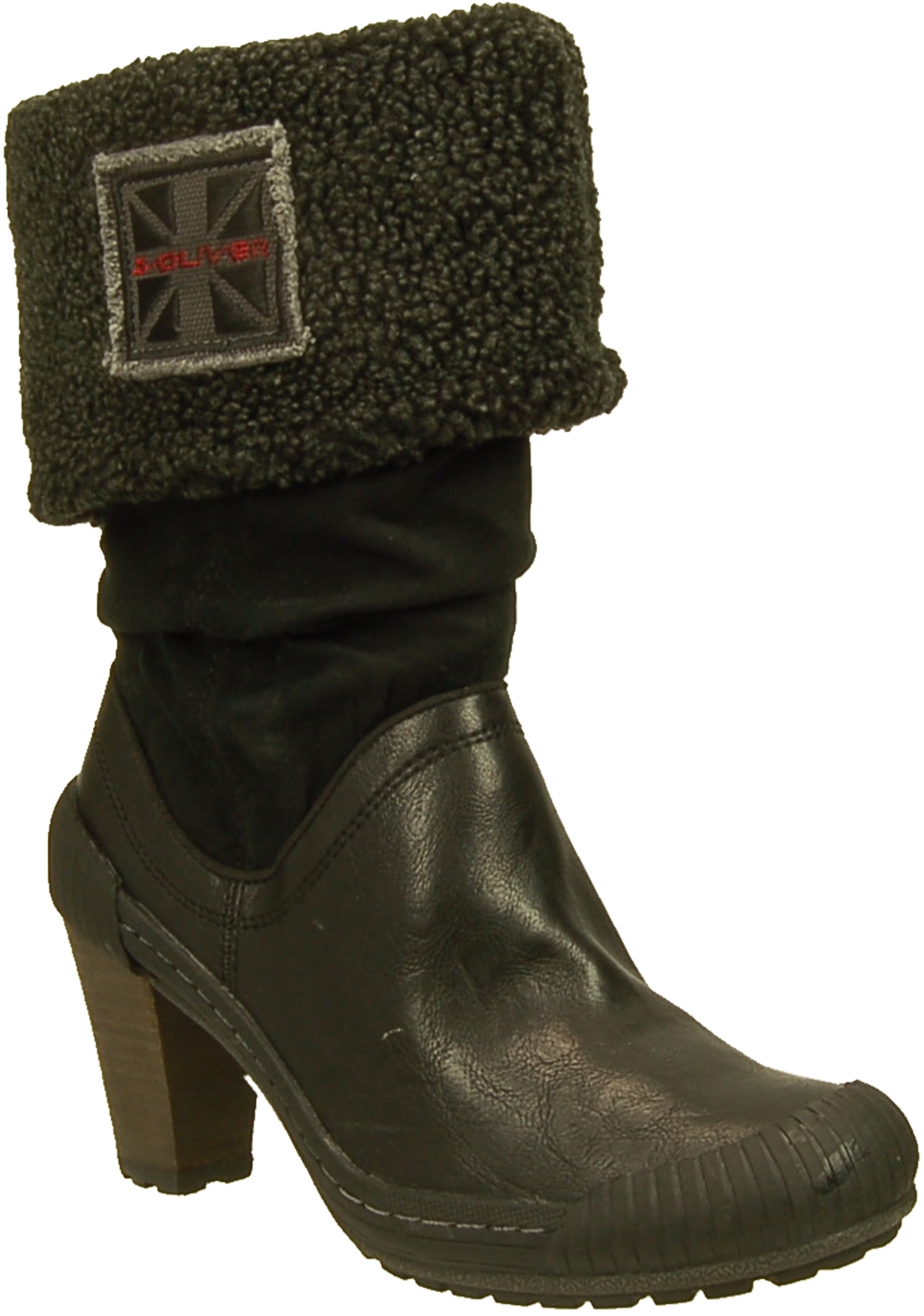 Zwarte S.OLIVER Hoge laarzen 26622 | Omoda