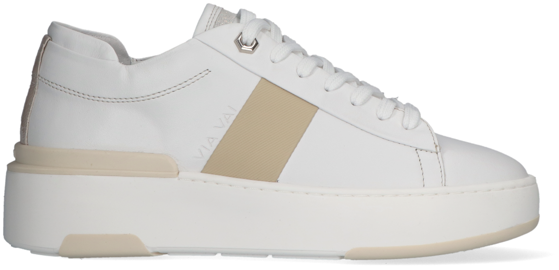 Witte VIA VAI Lage sneakers JESSY STRIPE | Omoda