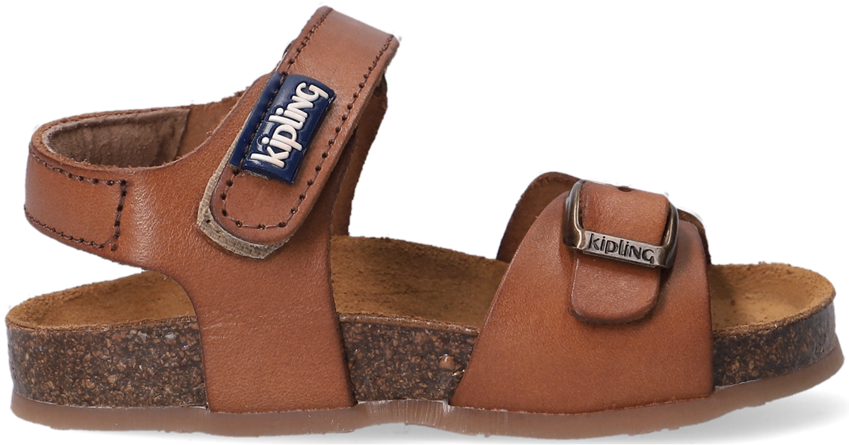 Kipling Sandalen bruin | kleertjes.com