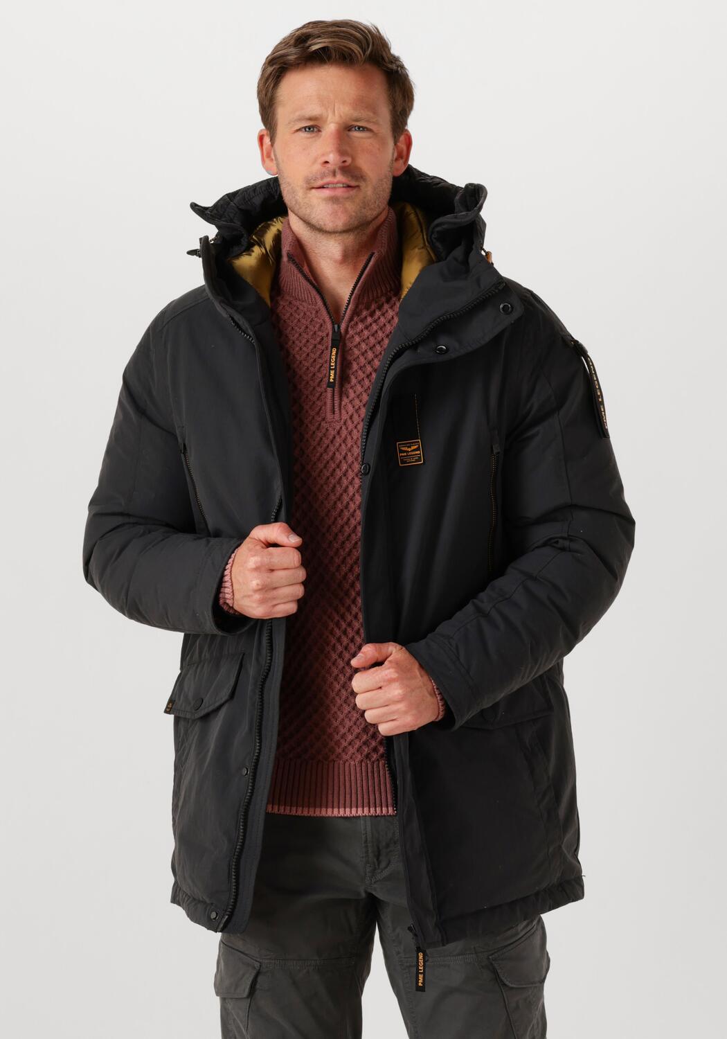 Zwarte PME LEGEND Parka's ICE PILOT | Omoda
