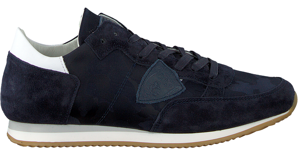 Philippe Model Dames Sneakers Blauw Tropez basic | Van den Assem