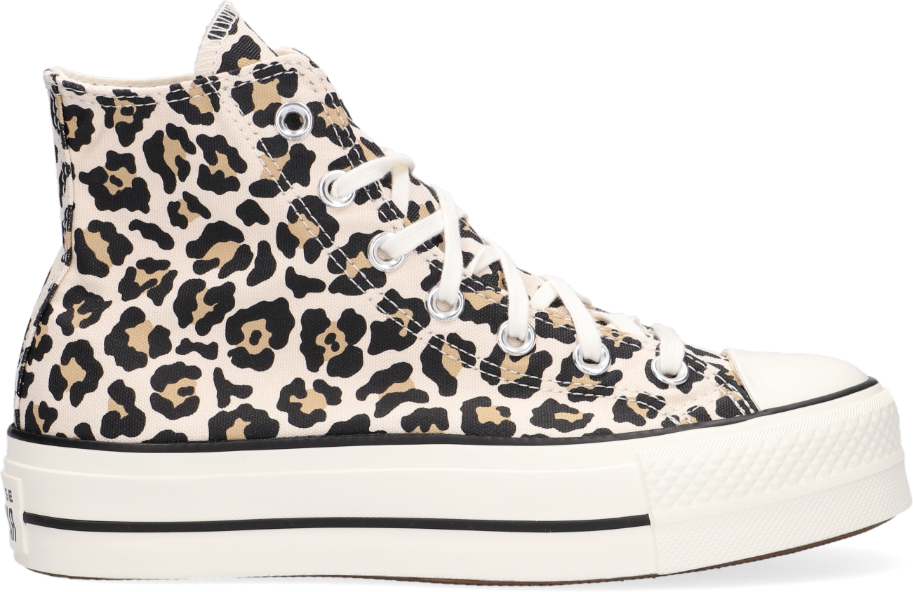 Beige CONVERSE CHUCK TAYLOR ALL STAR LIFT HI Hoge sneaker | Omoda