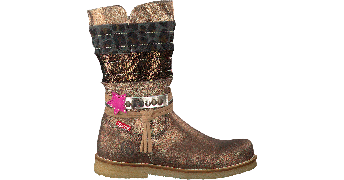 bronzen shoesme lange laarzen cr7w092 Omoda bronzen shoesme lange laarzen cr7w092 Omoda
