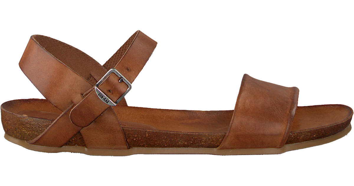 Cognac RED RAG Sandalen 79136 | Omoda Hoe verzorg je leren dames schoenen? | Red Rag schoenen