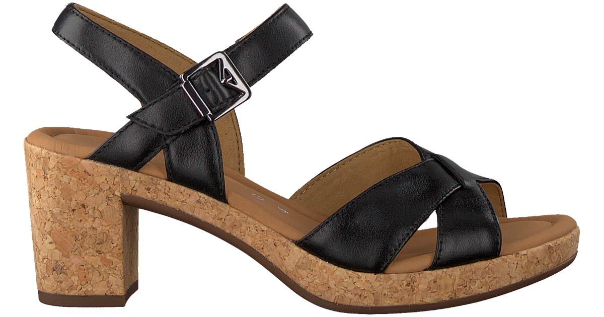 Gabor Sandalen Dames (Zwart) om te zoenen