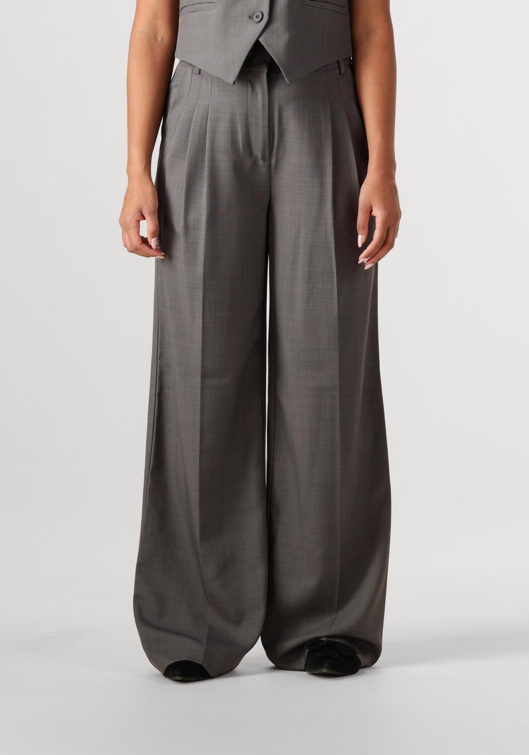 Co´Couture - Nilancc Pleat Pant 41060 - 171 - Paleyellow