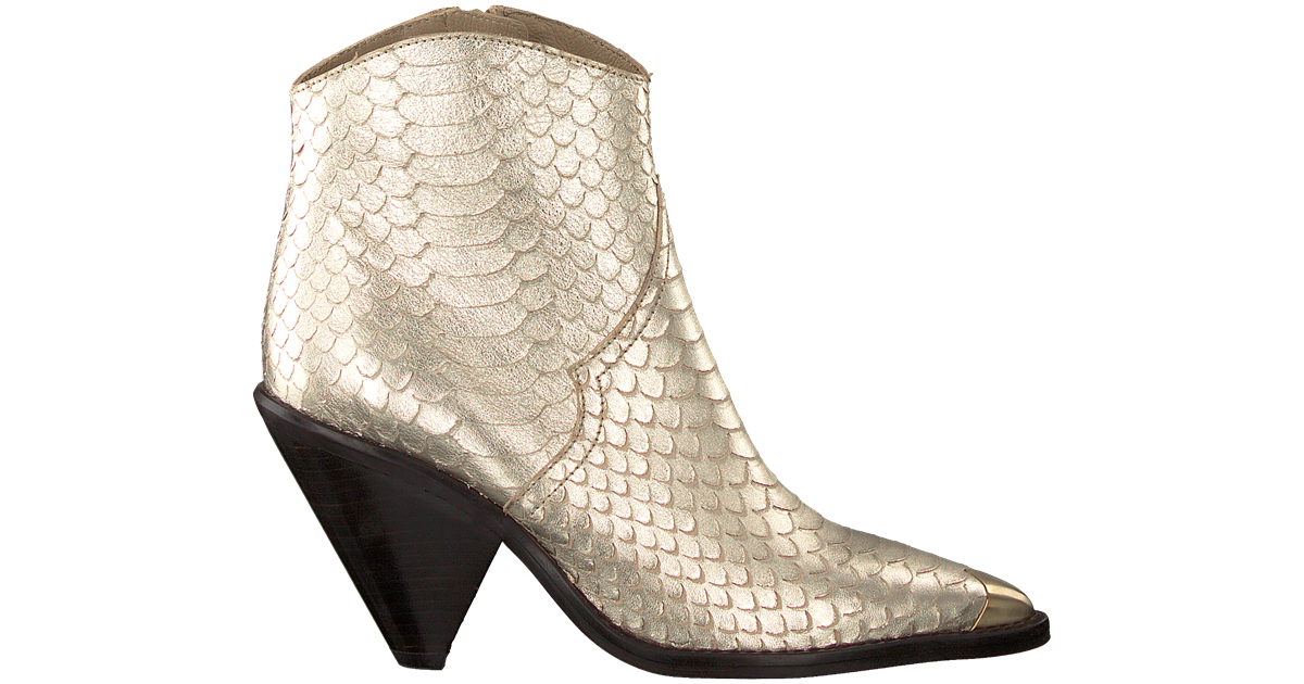 Gouden TORAL Enkellaarsjes 12369 | Omoda