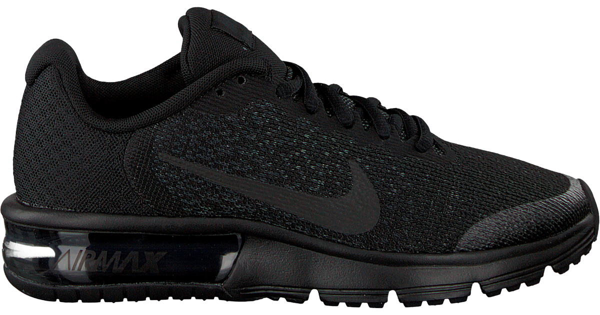 nike air max sequent 2 all black