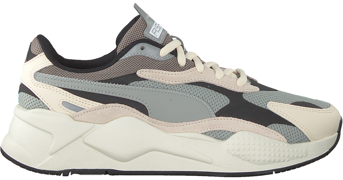 Grijze PUMA Lage sneakers RS-X3 PUZZLE HEREN | Omoda