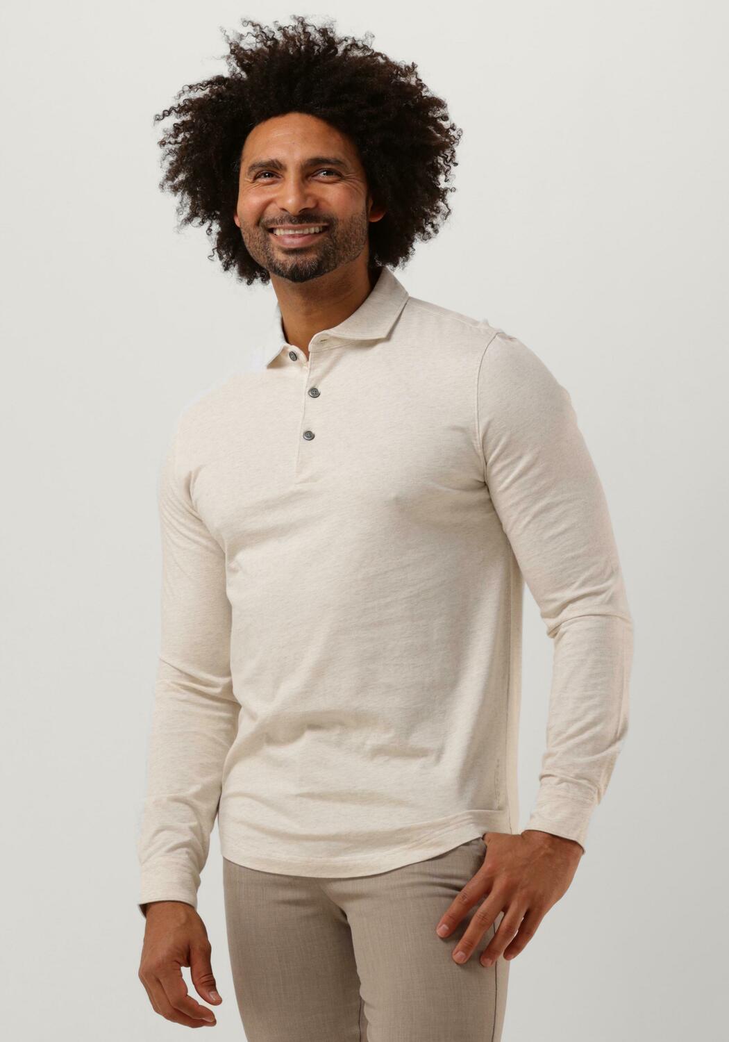 Gebroken wit PROFUOMO Polo PP2J00001 | Omoda