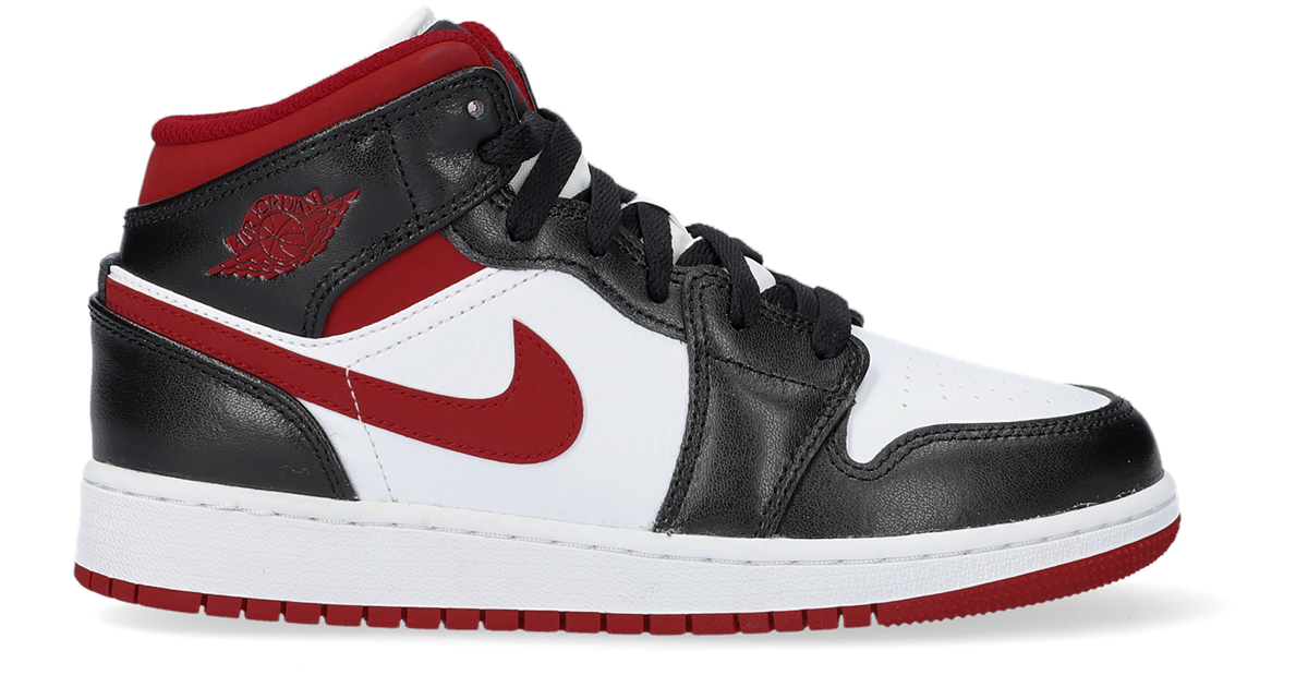 Rode NIKE Hoge sneaker JORDAN MID WOMEN | Omoda Rode NIKE Hoge sneaker JORDAN MID WOMEN | Omoda