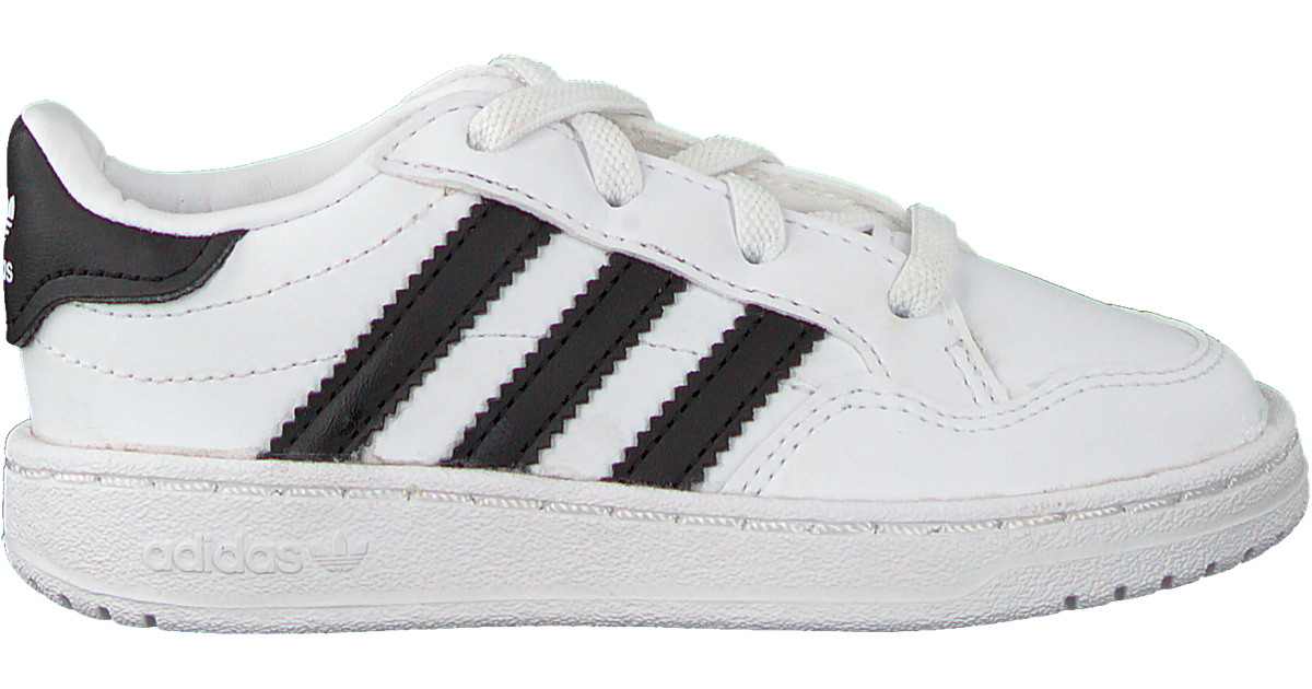 Witte ADIDAS Lage sneakers TEAM COURT EL I | Omoda