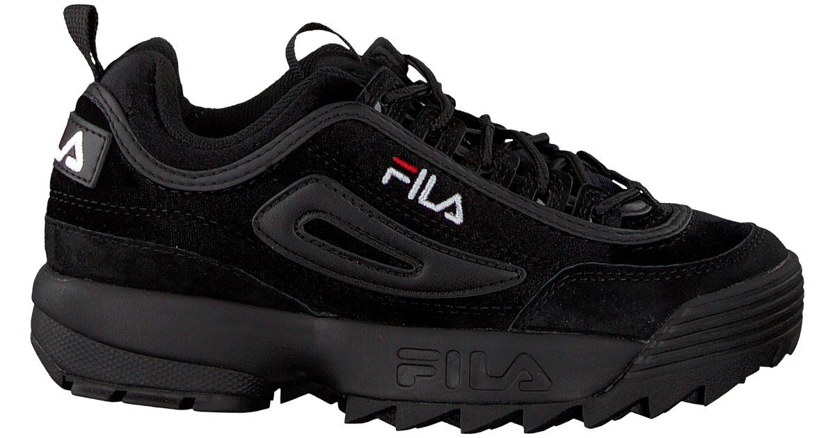 Zwarte FILA Sneakers DISRUPTOR LOW WMN | Omoda