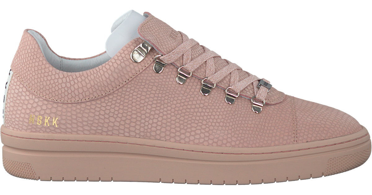 NUBIKK® Ross Trek Edge L | Witte Glitter Sneakers | Officiële webshop