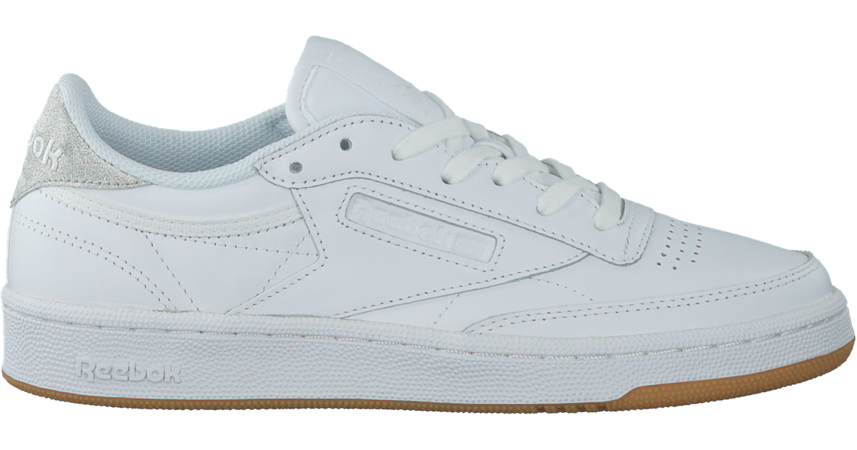 Witte REEBOK Lage sneakers CLUB C 85 WMN | Omoda
