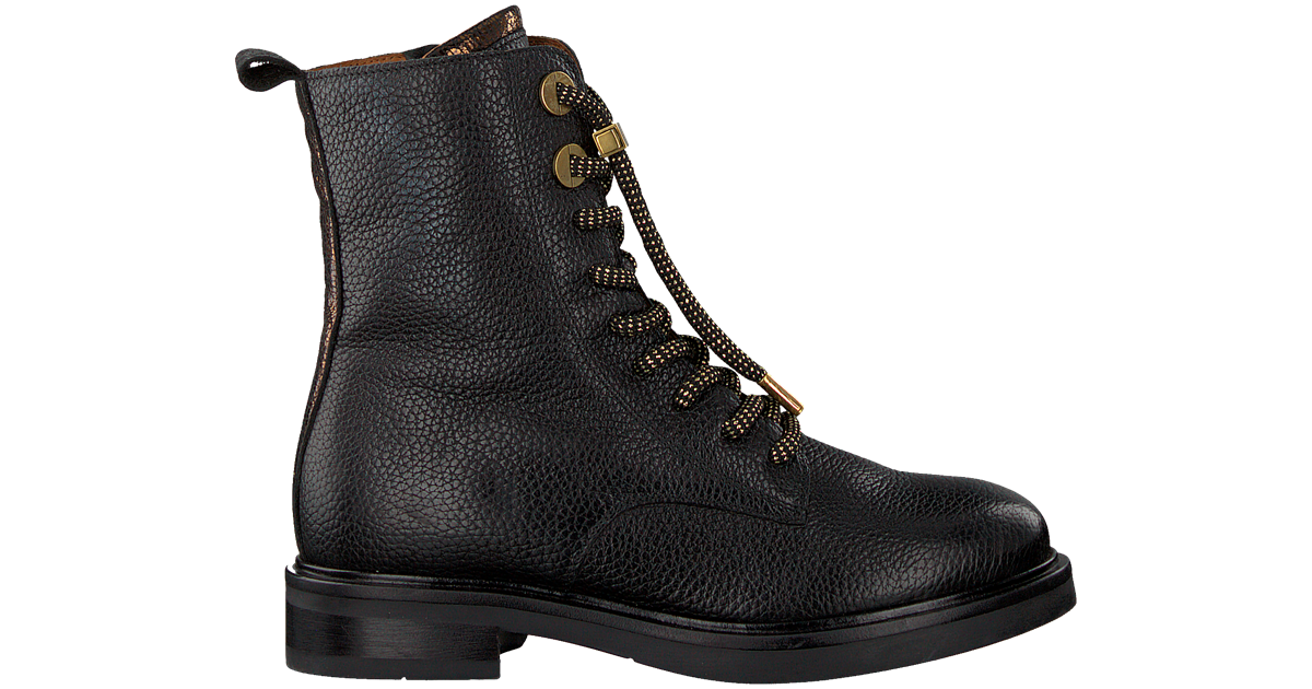 Zwarte VIA VAI Veterboots VIOLA LAKE | Omoda