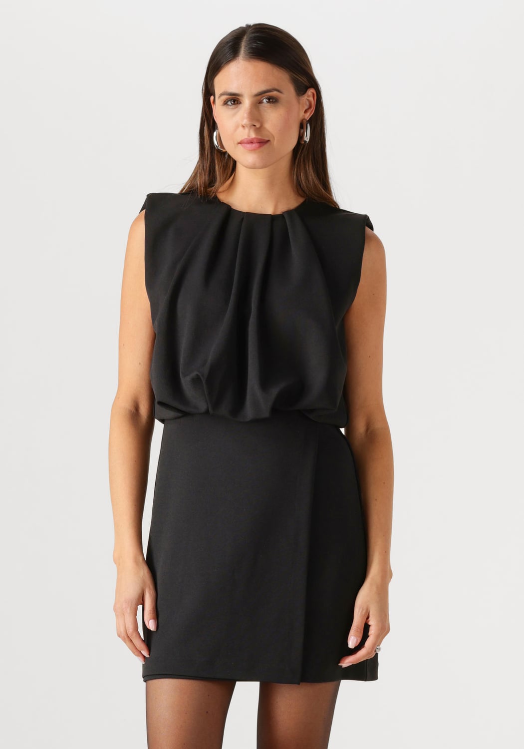 Co´Couture - Falconcc Pleat Top 45182 - 154 - Walnut