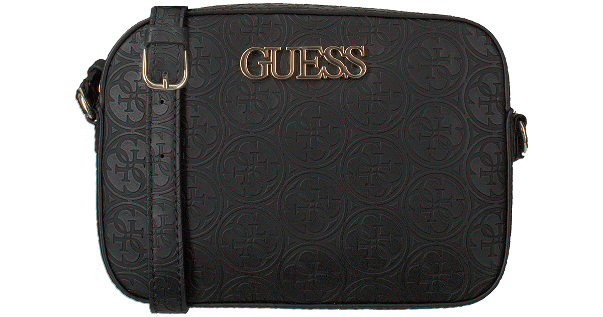 Zwarte GUESS Schoudertas KAMRYN CROSSBODY TOP ZIP Omoda