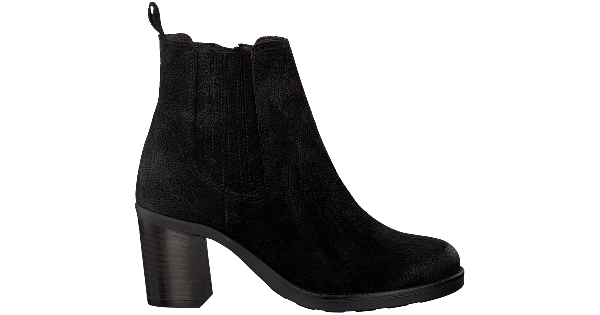 Zwarte OMODA Enkellaarsjes 8340 Z | Omoda Zwarte OMODA Enkellaarsjes 8340 Z | Omoda