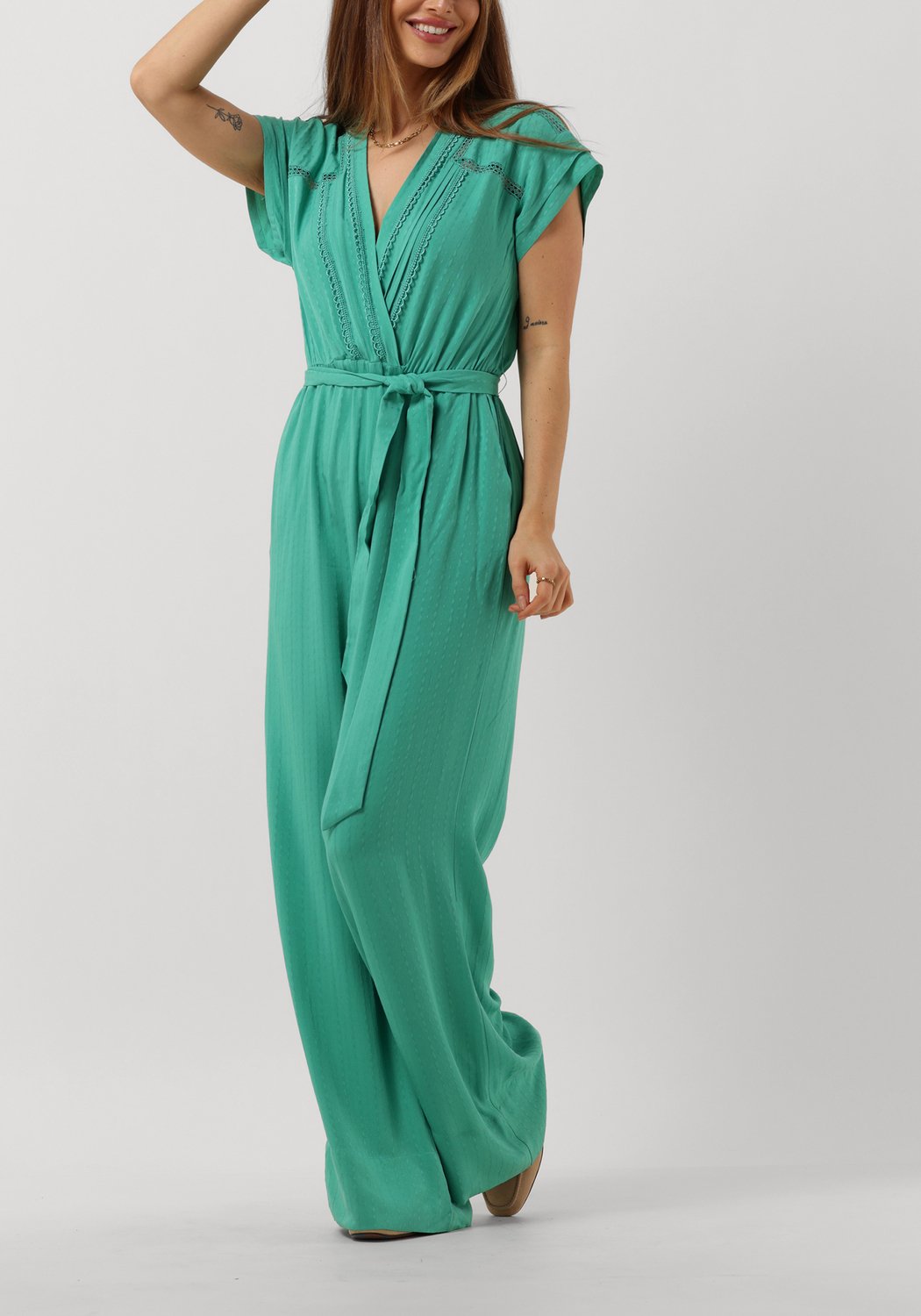 Groene SUNCOO Jumpsuit TAIS Omoda