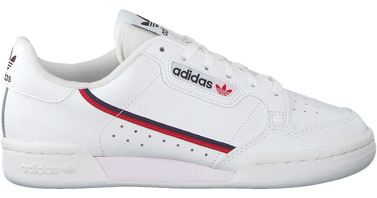 Witte ADIDAS Lage sneakers CONTINENTAL 80 J | Omoda