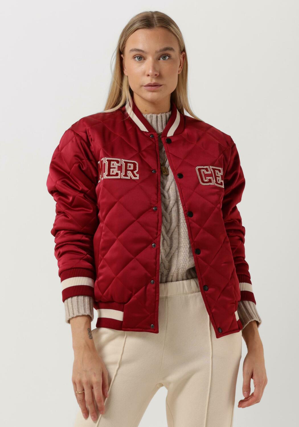 Rode MERCER AMSTERDAM Jack THE MERCER QUILTED VARSITY Omoda