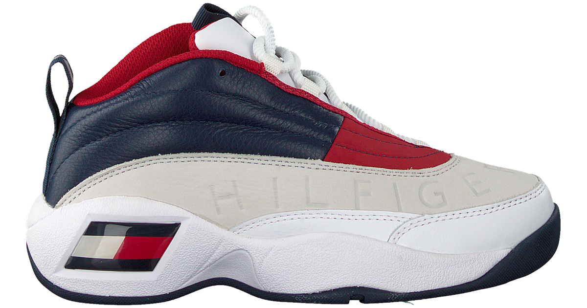 tommy hilfiger skew lux basketball sneaker