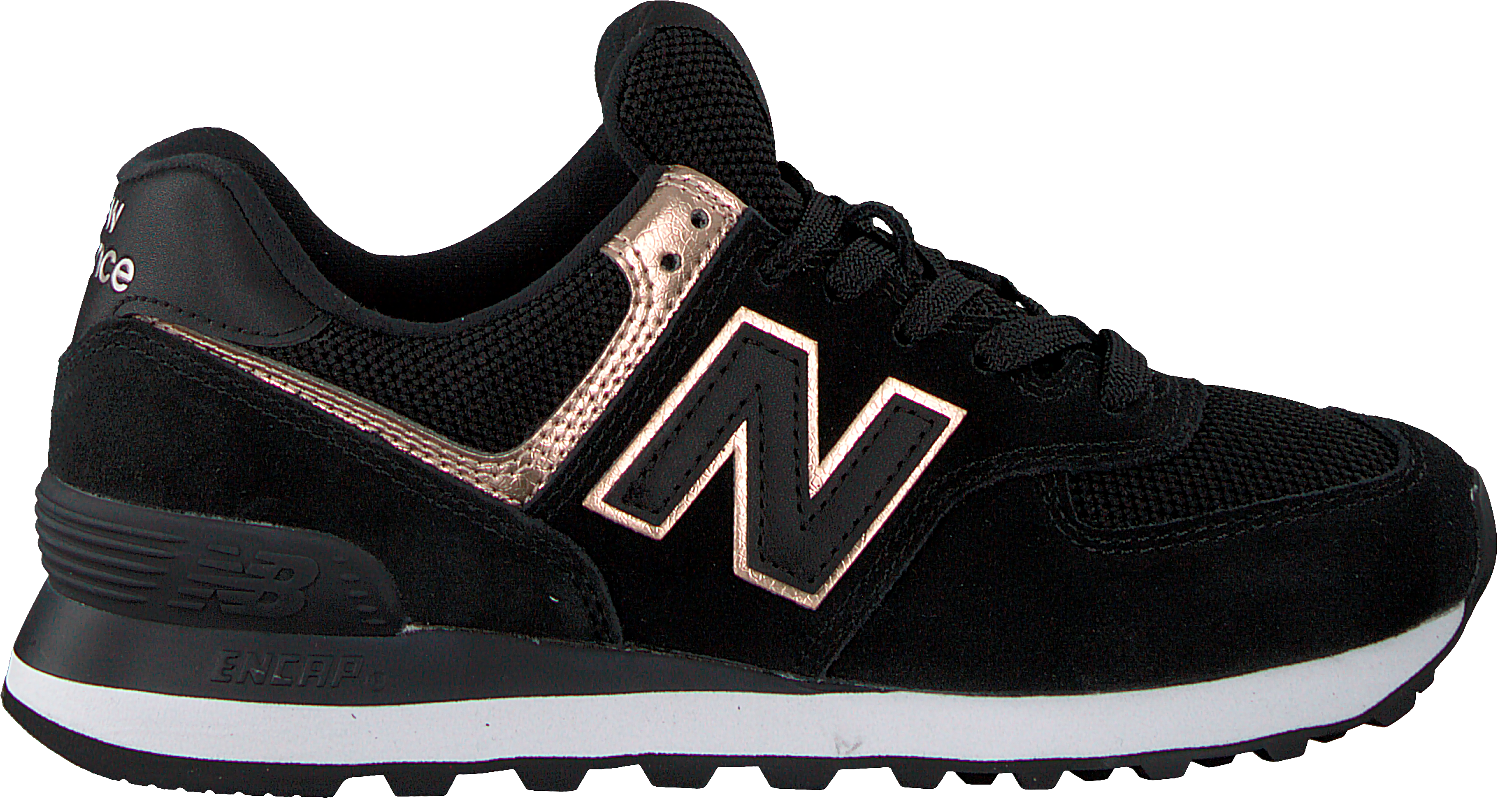 Zwarte NEW BALANCE WL574 Lage sneaker | Omoda
