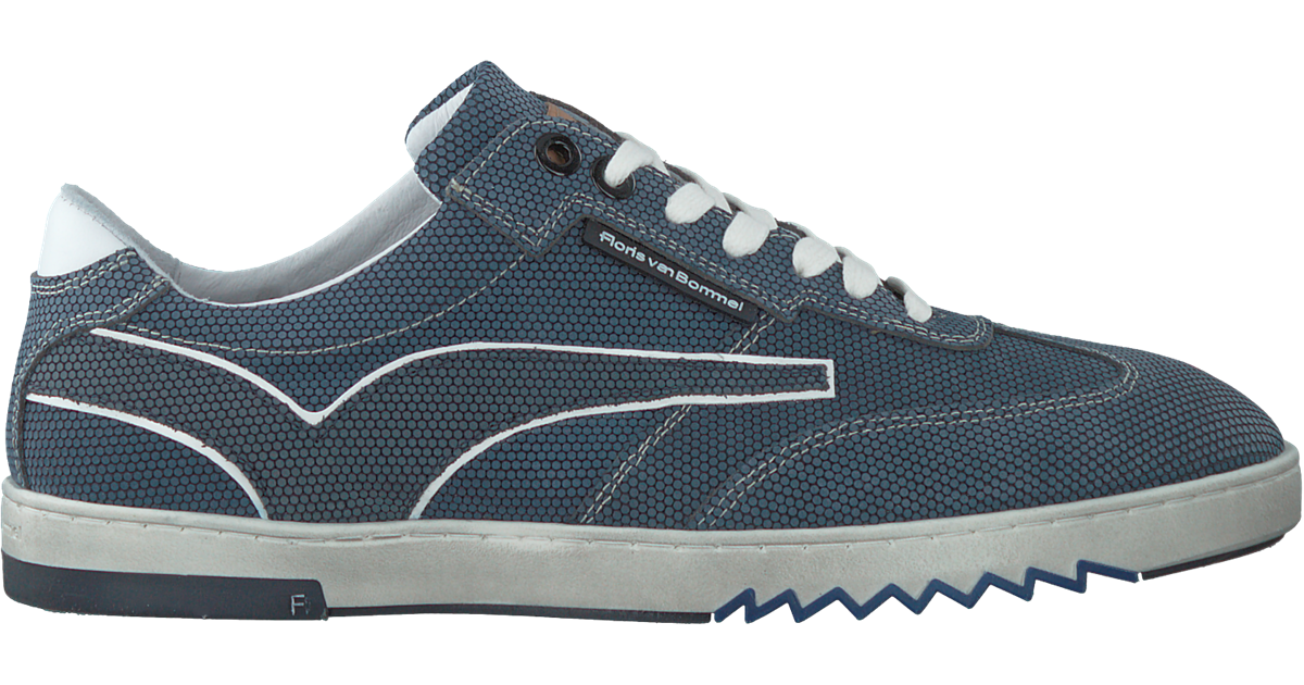 Blauwe FLORIS VAN BOMMEL Lage sneakers 16074 | Omoda