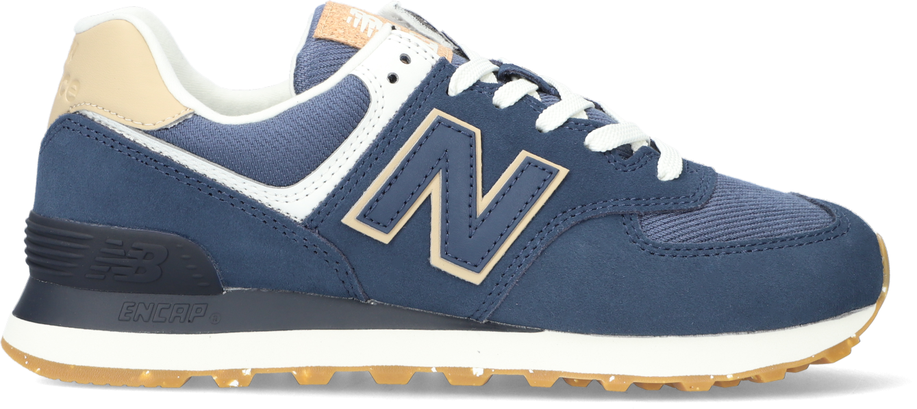 Blauwe NEW BALANCE WL574 Lage sneaker | Omoda