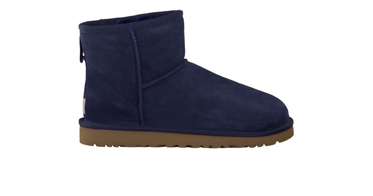 Blauwe UGG Vachtlaarzen CLASSIC MINI | Omoda