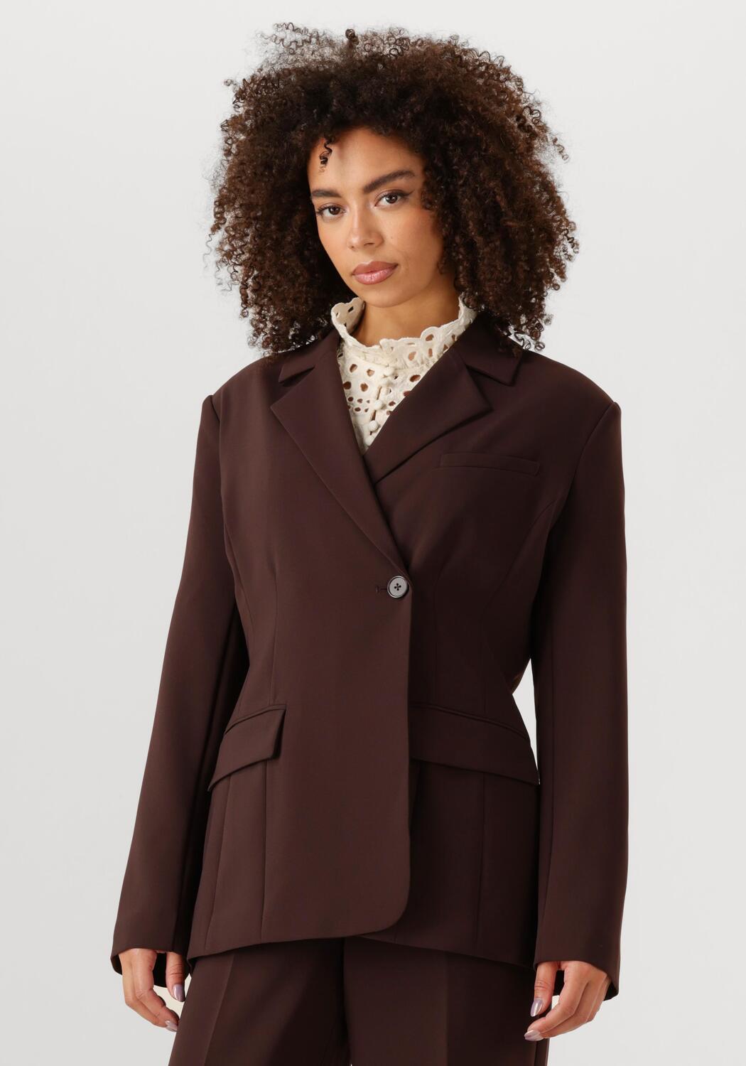Second Female - Fique Fitted Blazer 60000 - 8001 Black