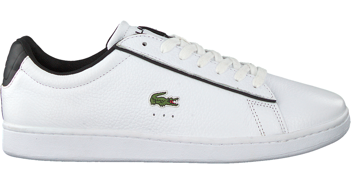 Witte LACOSTE Lage sneakers CARNABY EVO 120 | Omoda