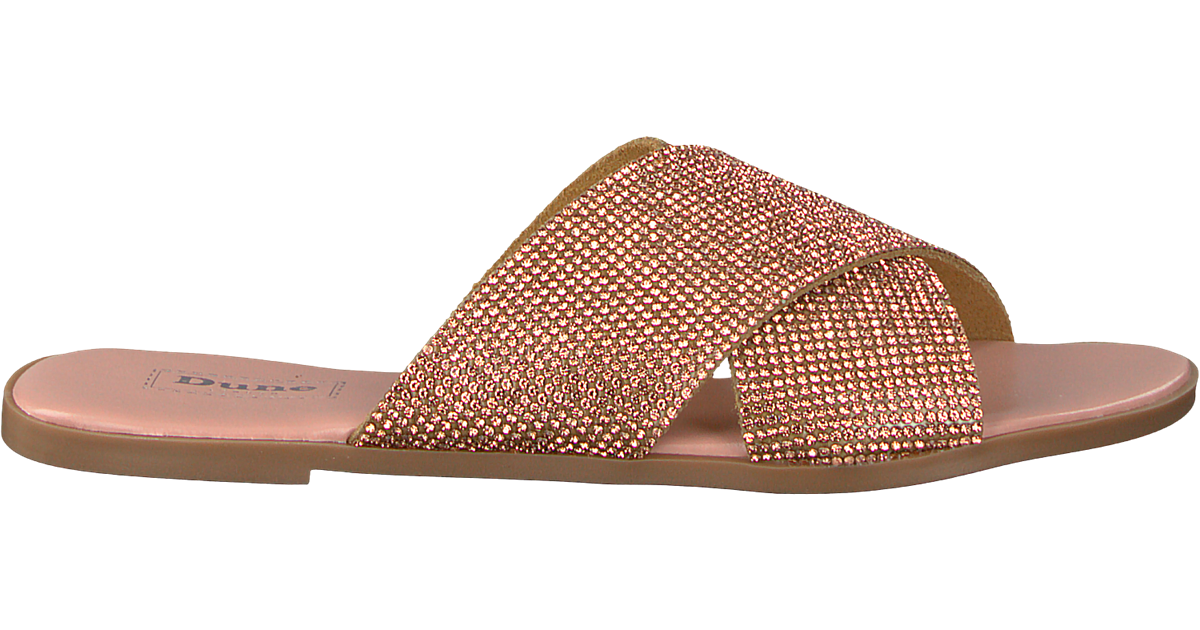 Roségouden DUNE LONDON Slippers NEVADAA | Omoda