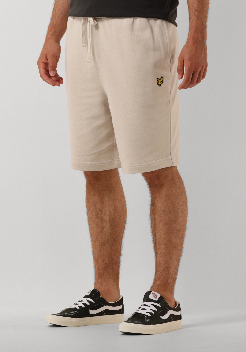 Lyle & Scott Beige Cotton Bermuda Shorts