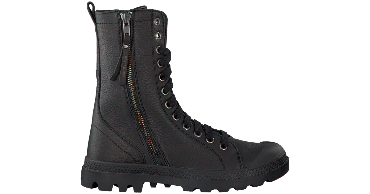 Zwarte PALLADIUM Lange laarzen PAMPA HI RISE | Omoda Zwarte PALLADIUM Lange laarzen PAMPA HI RISE | Omoda