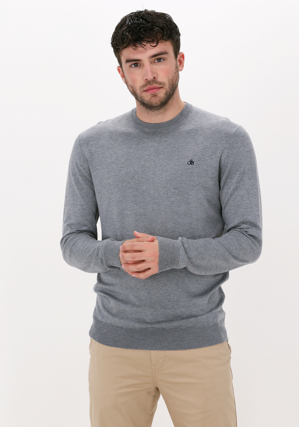 Roze SCOTCH & SODA Sweater COTTON IN- CONVERSION REGULAR FIT CREWNECK Sweater 241024