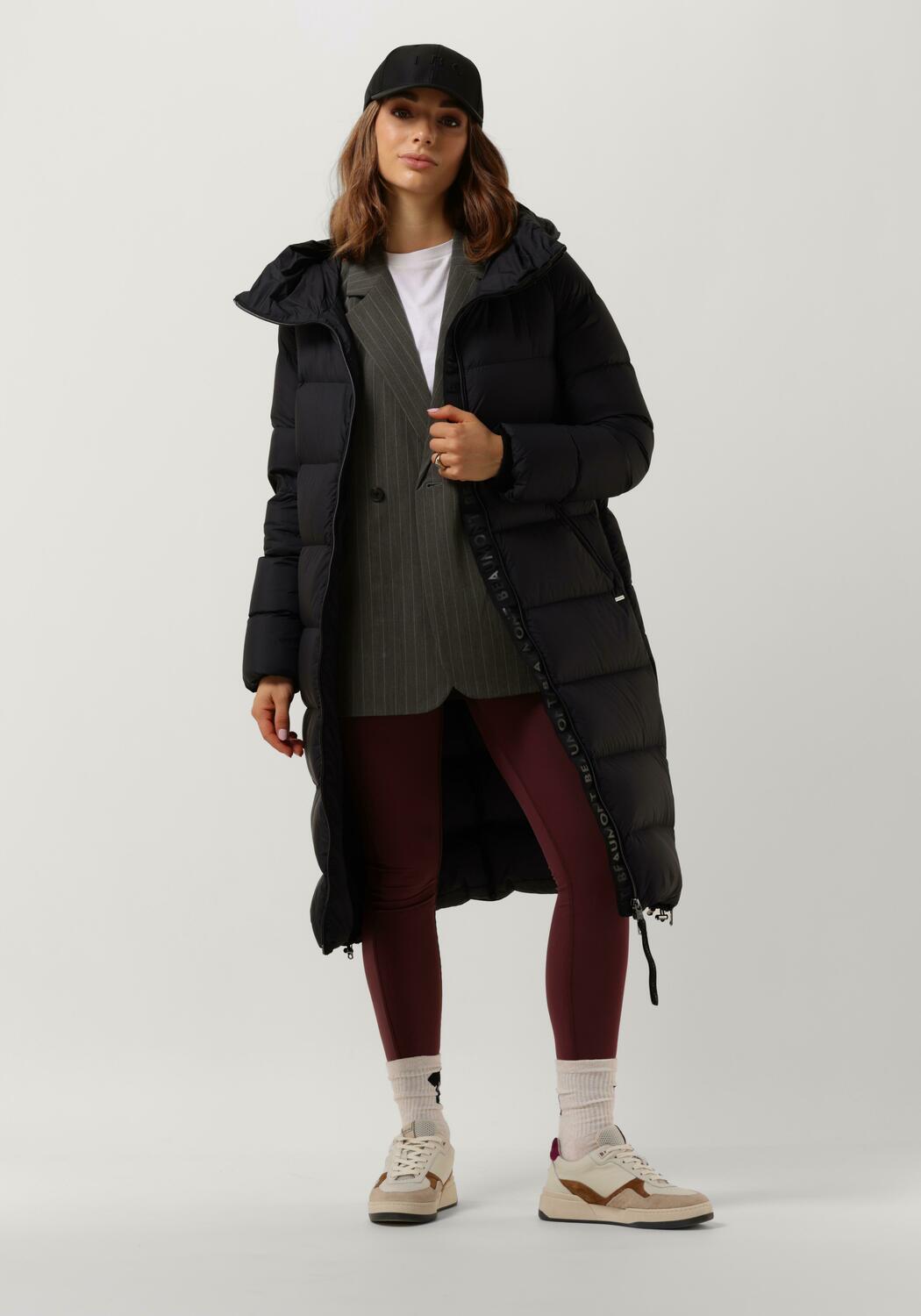 zwarte parka jas dames