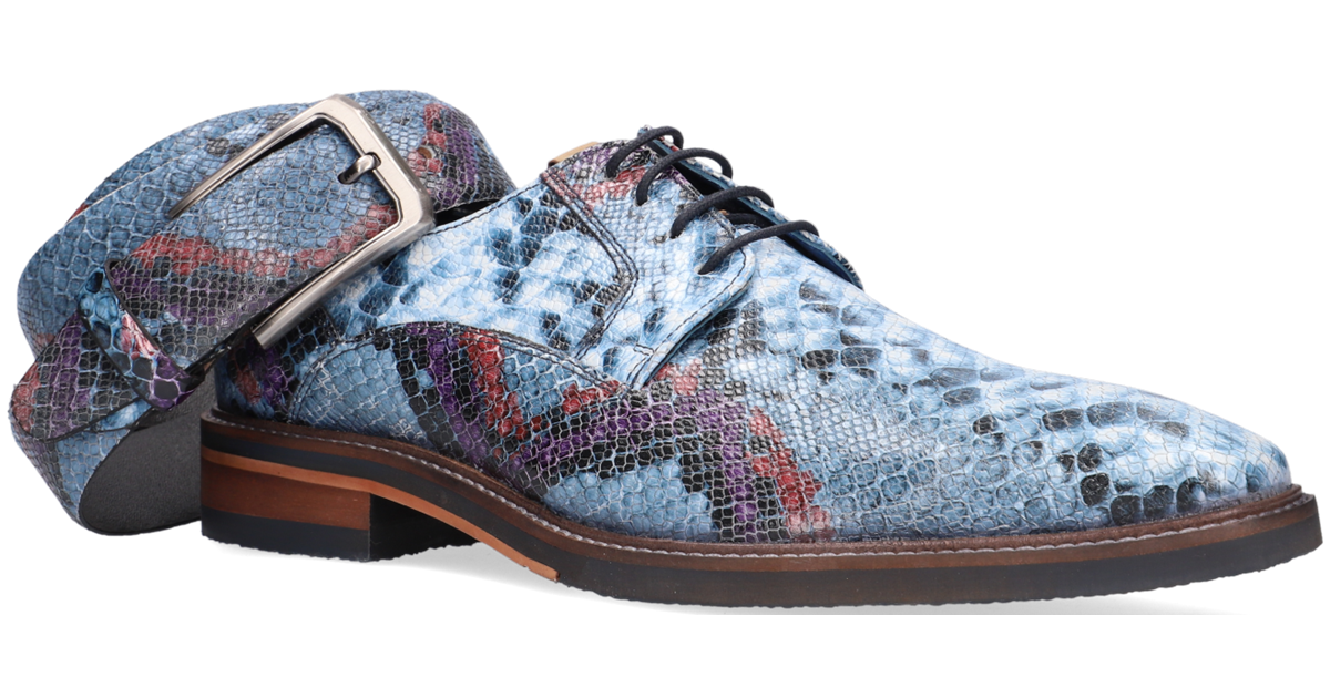 Blauwe MAZZELTOV Nette schoenen ENZO | Omoda