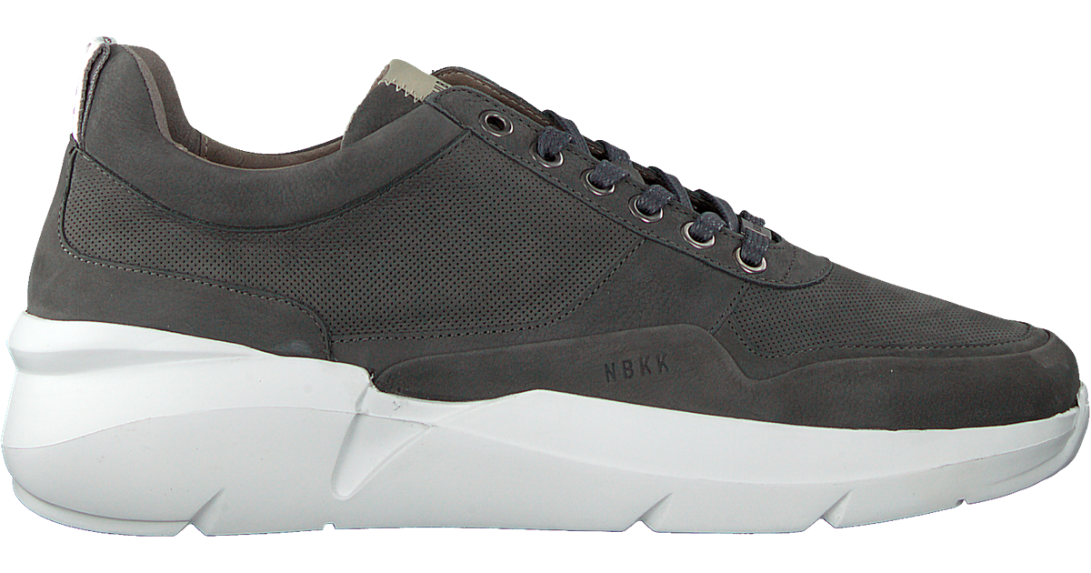 Grijze NUBIKK Lage sneakers ELVEN TANUKI | Omoda