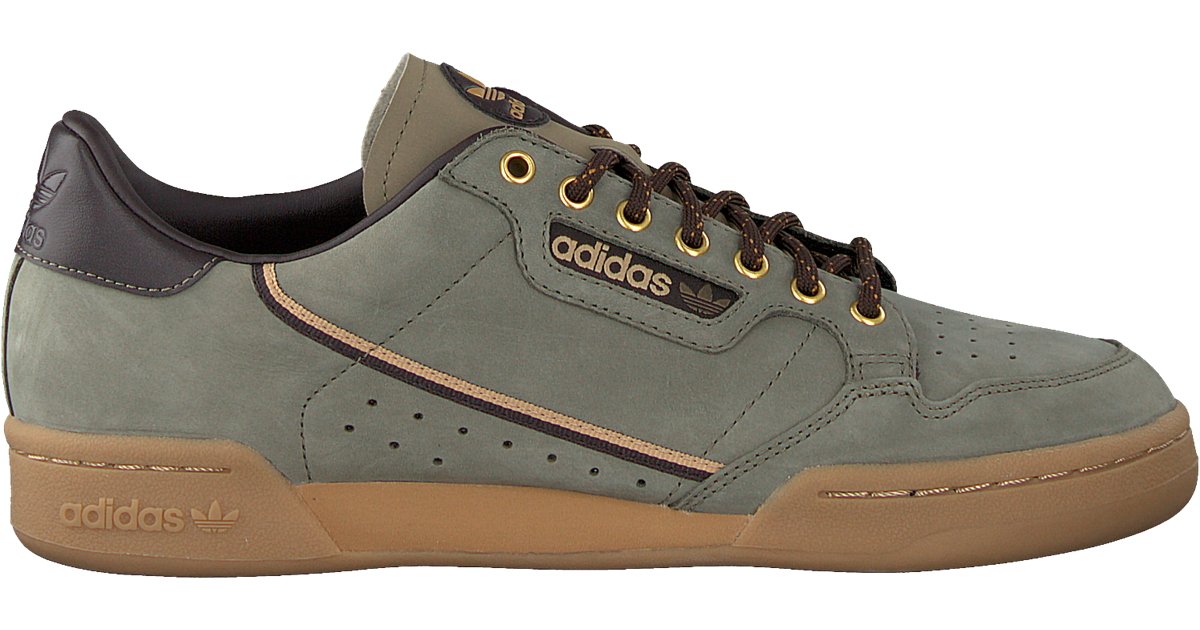 groene adidas sneakers continental 80 men - Omoda groene adidas sneakers continental 80 men - Omoda