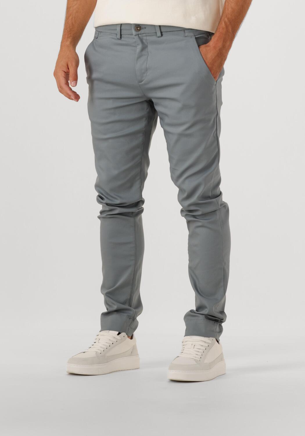Grijze CAST IRON Chino RISER CHINO | Omoda
